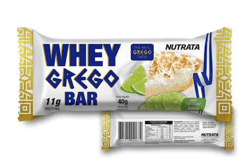 Barra de Proteína Nutrata Whey Grego Torta de Limão 40g