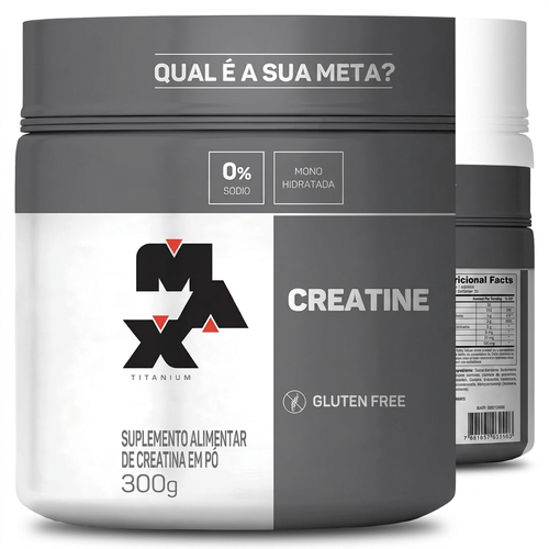 Creatina Max Titanium Monohidratada 300g