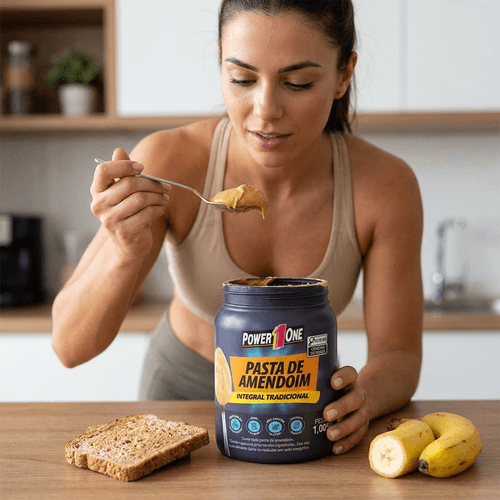 Pasta de Amendoim Power One Tradicional 1kg