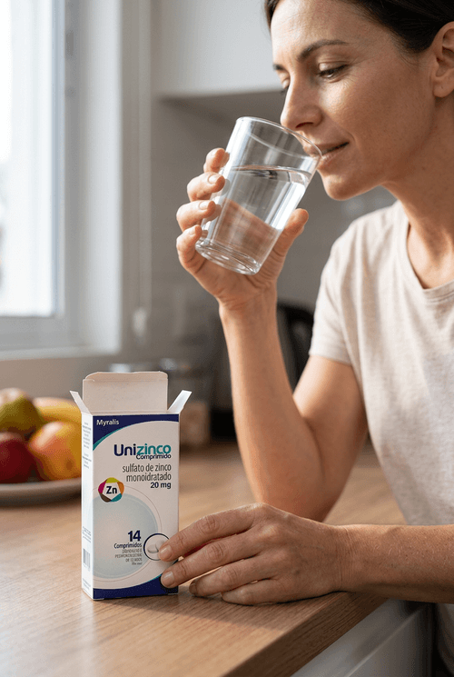 Zinco Myralis Unizinco 20mg 14 Comprimidos