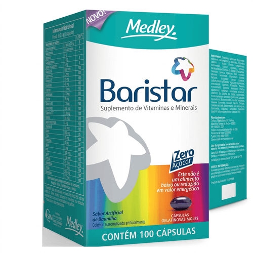 Multivitamínico Baristar Cellera 100 Cápsulas