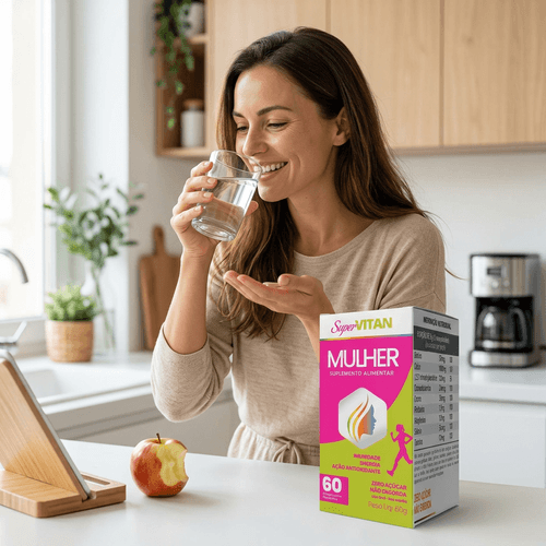 Multivitamínico Supervitan Mulher 60 Comprimidos