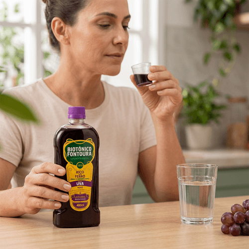 Suplemento de Ferro Biotônico Fontoura Uva 400ml