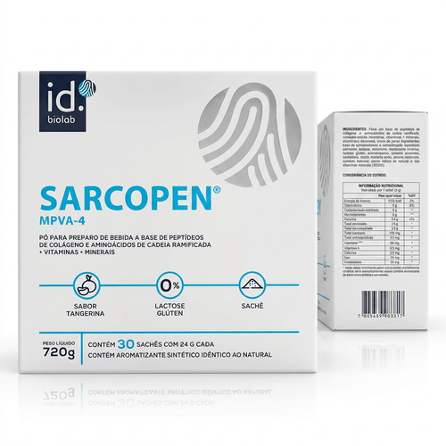 Suplemento Alimentar Biolab Sarcopen Colágeno e Aminoácidos 30 Sachês