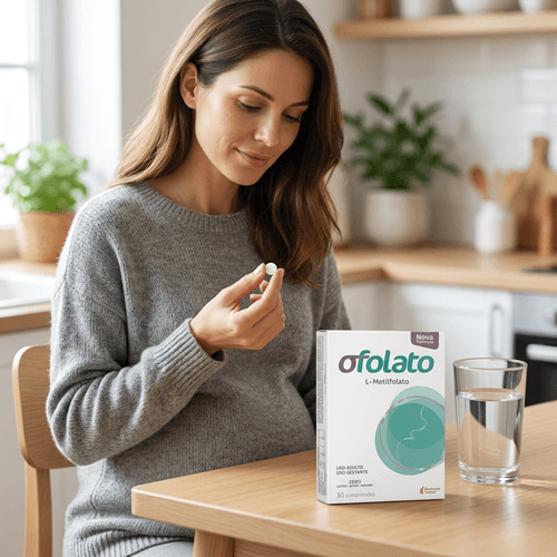 Ofolato Suplemento Vitamínico L-Metilfolato de Cálcio EMS 30 Comprimidos