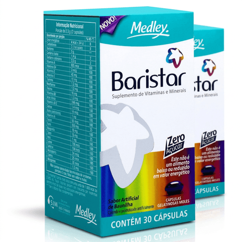 Multivitamínico Cellera Baristar 30 Cápsulas