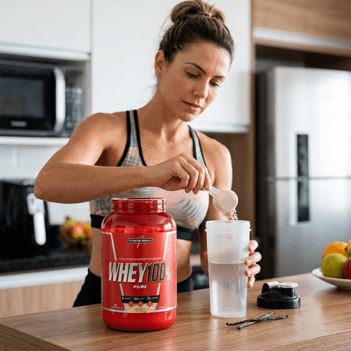 Whey Protein Integralmédica 100% Pure Baunilha 907g