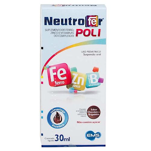 Multivitamínico Infantil Neutrofer Poli Gotas Sigma Pharma 30ml