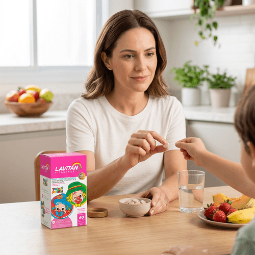 Lavitan Infantil Tutti-Frutti com 60 Comprimidos Mastigáveis - Cimed