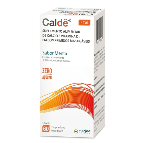 Suplemento Vitamínico Mineral Marjan Caldê 1500mg + 400UI 60 Comprimidos