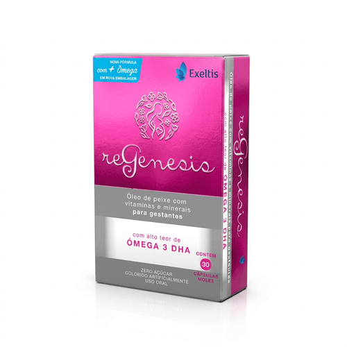 Suplemento Alimentar Regenesis Exeltis 30 Cápsulas