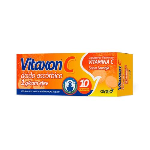 Vitamina C Airela Vitaxon C 1g 10 Comprimidos