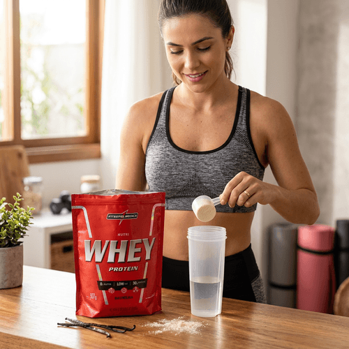 Nutri Whey Protein Pouch Sabor Baunilha - 907g