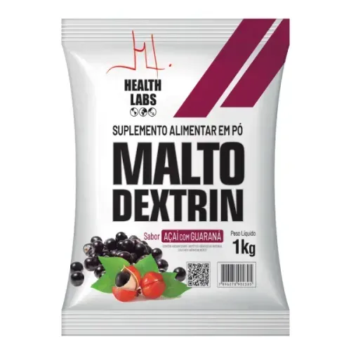 Maltodextrina Health Labs Açaí com Guaraná 1kg