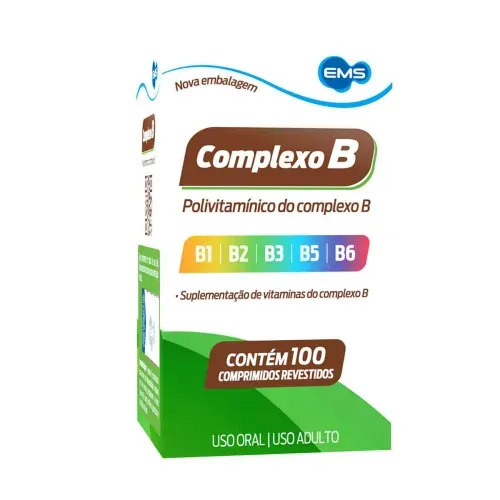 Complexo B EMS 100 Comprimidos