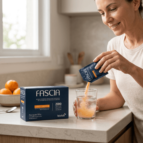 Colágeno Biolab Fascia Laranja 30 Sachês