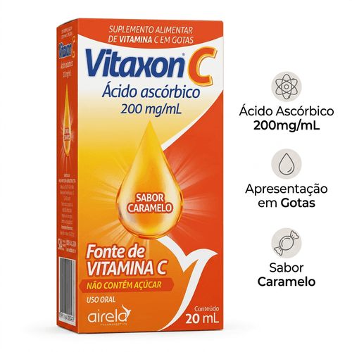 Vitamina C Vitaxon C 200mg/mL Airela 20ml