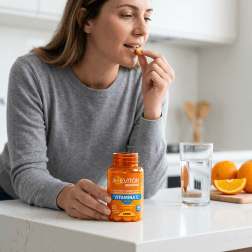 Vitamina C Aceviton 250mg Cimed 60 Comprimidos Mastigáveis