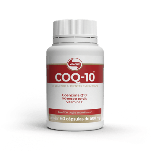 Coenzima Q10 100mg Vitafor 60 Cápsulas