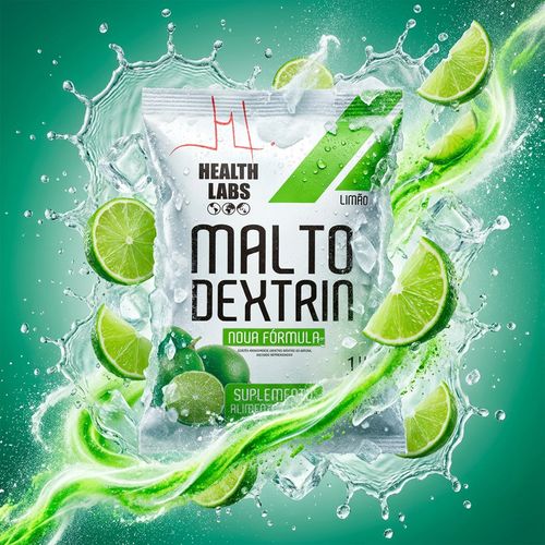 Maltodextrina Health Labs Limão 1kg