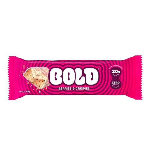 Barra de Proteína Bold Berries e Crispies 60g
