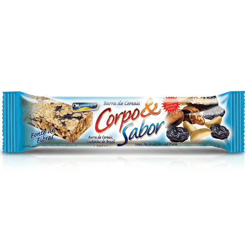 Barra de Cereal Zen Corpo & Sabor Castanha-do-Pará e Ameixa 25g