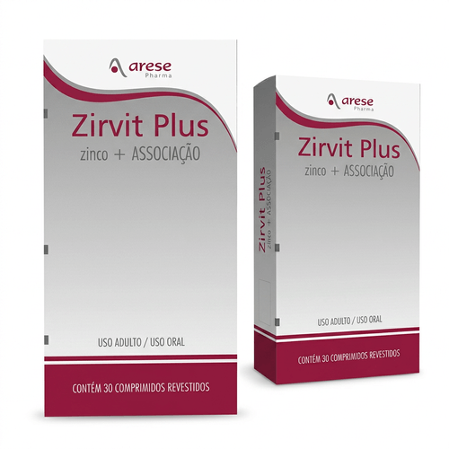 Multivitamínico Arese Zirvit Plus 30 Comprimidos