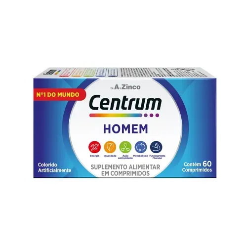 Multivitamínico Centrum Essentials Homem GSK 60 Comprimidos