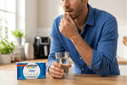 Multivitamínico Centrum Essentials Homem GSK 60 Comprimidos