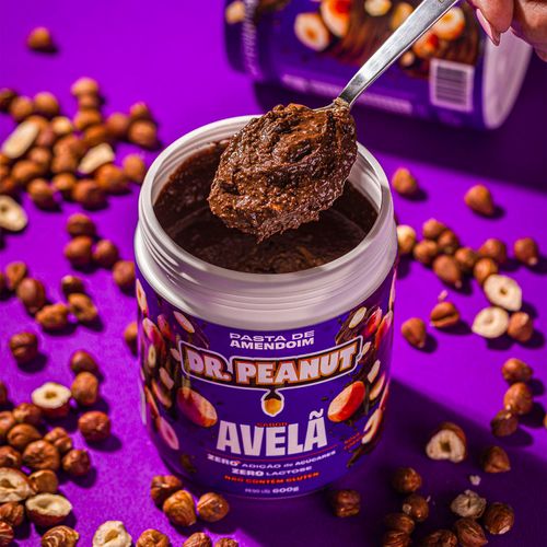 Pasta de Amendoim Dr Peanut Avelã 600g