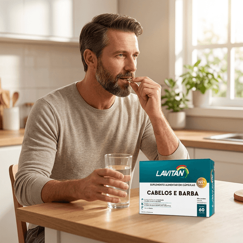 Lavitan Cabelos e Barba com 60 Cápsulas - Cimed
