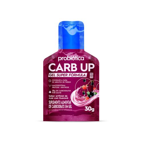 Gel Energético Probiótica Carb Up Guaraná e Açaí 30g