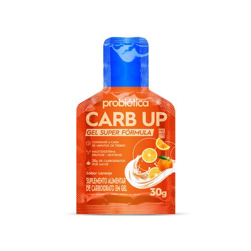 Gel Energético Probiótica Carb-Up Black Laranja 30g