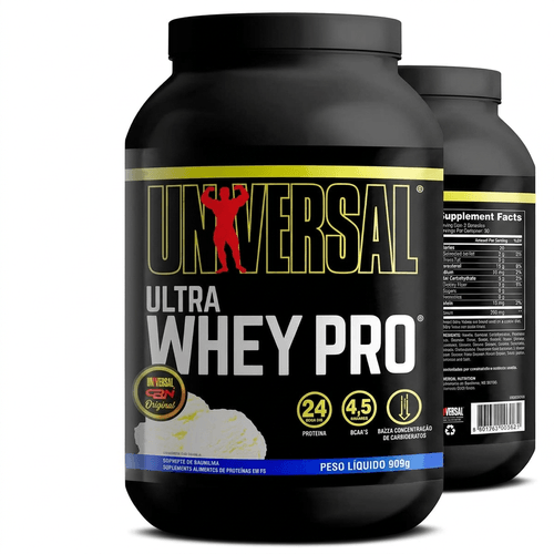 Whey Protein Universal Nutrition Ultra Whey Pro Baunilha 909g