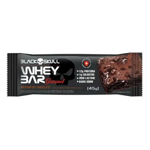Barra de Proteína Whey Brownie de Chocolate 45g