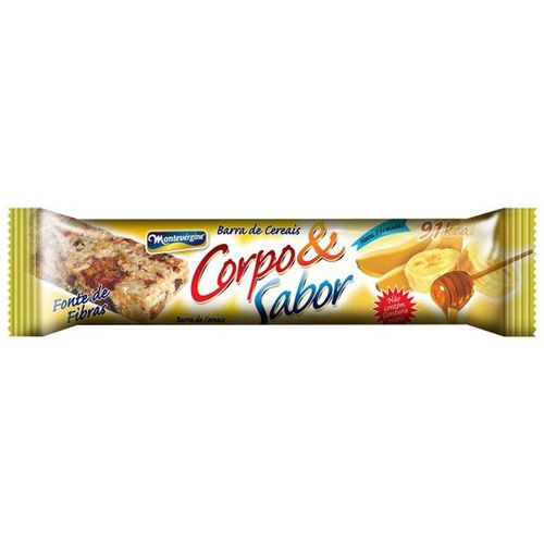 Barra de Cereal Zen Corpo & Sabor Banana 25g