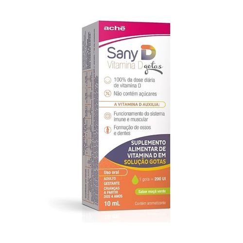 Vitamina D Ache Sany D 200UI 10ml