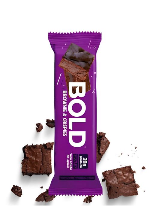 Barra de Proteína Bold Brownie e Crispies 60g
