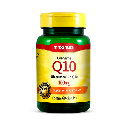 Coenzima Q10 Maxinutri 100mg 60 Cápsulas