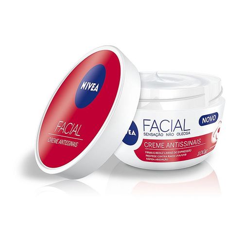 Creme Facial Nivea Antissinais com Vitamina E 100g