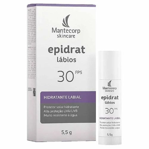 Hidratante Labial Mantecorp Epidrat com FPS 30 5,5g