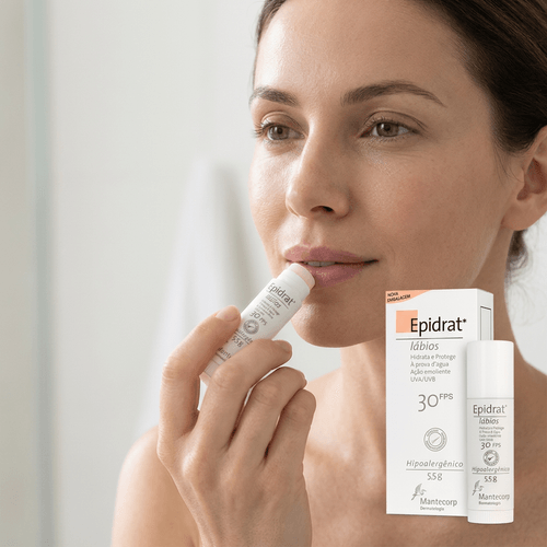 Hidratante Labial Mantecorp Epidrat com FPS 30 5,5g