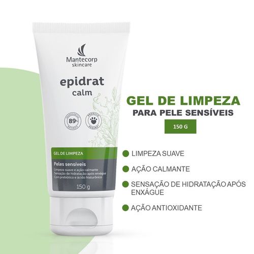Gel de Limpeza Mantecorp Epidrat Calm Bisnaga 150g