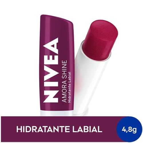 Hidratante Labial Nivea Amora Shine 4,8g