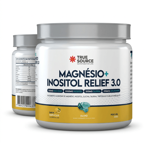 Magnésio + Inositol Relief 3.0 Maracujá - 350g