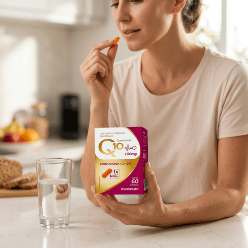Coenzima Q10 Maxinutri 100mg 60 Cápsulas
