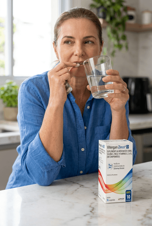 Multivitamínico Marjan Vitergan Zinco D 70 Comprimidos