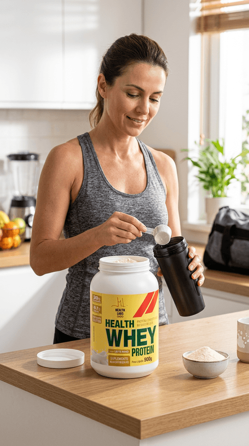 Whey Protein Health Labs Leite Ninho - 900g