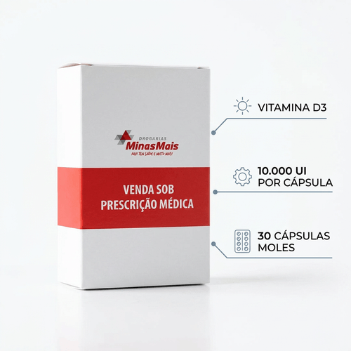 Vitamina D3 Althaia 10000UI - 30 Cápsulas
