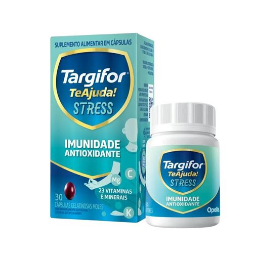 Multivitamínico Targifor Te Ajuda Stress 30 Cápsulas